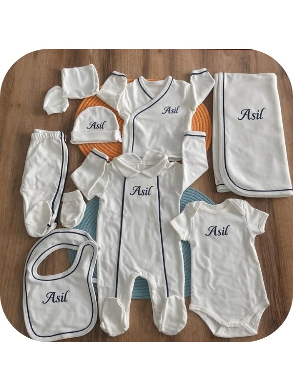 Nakışlı 10'lu Hastane Çıkış Seti