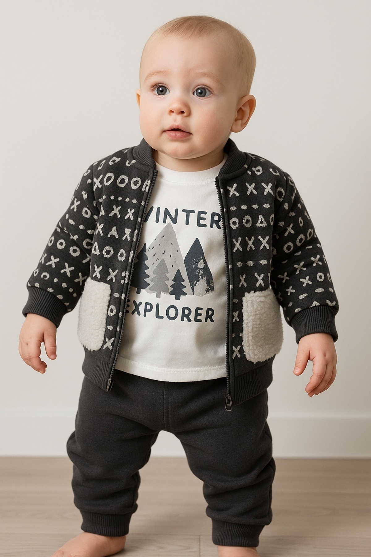 Ceketli 3'lü Erkek Takım