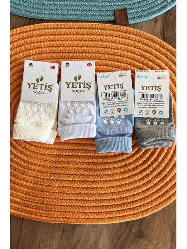 Kaydırmaz Taban 4'lü Çorap