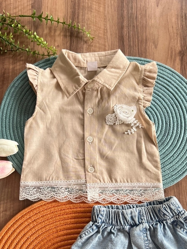 Keten Gömlekli Takım