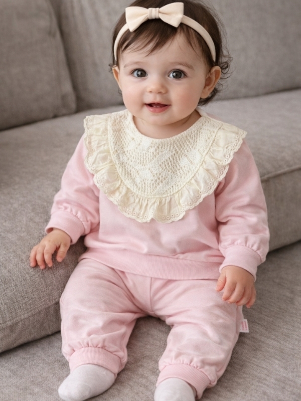 Dantel Yaka 2'li Takım