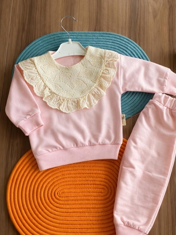 Dantel Yaka 2'li Takım Dantel Yaka 2'li Takım