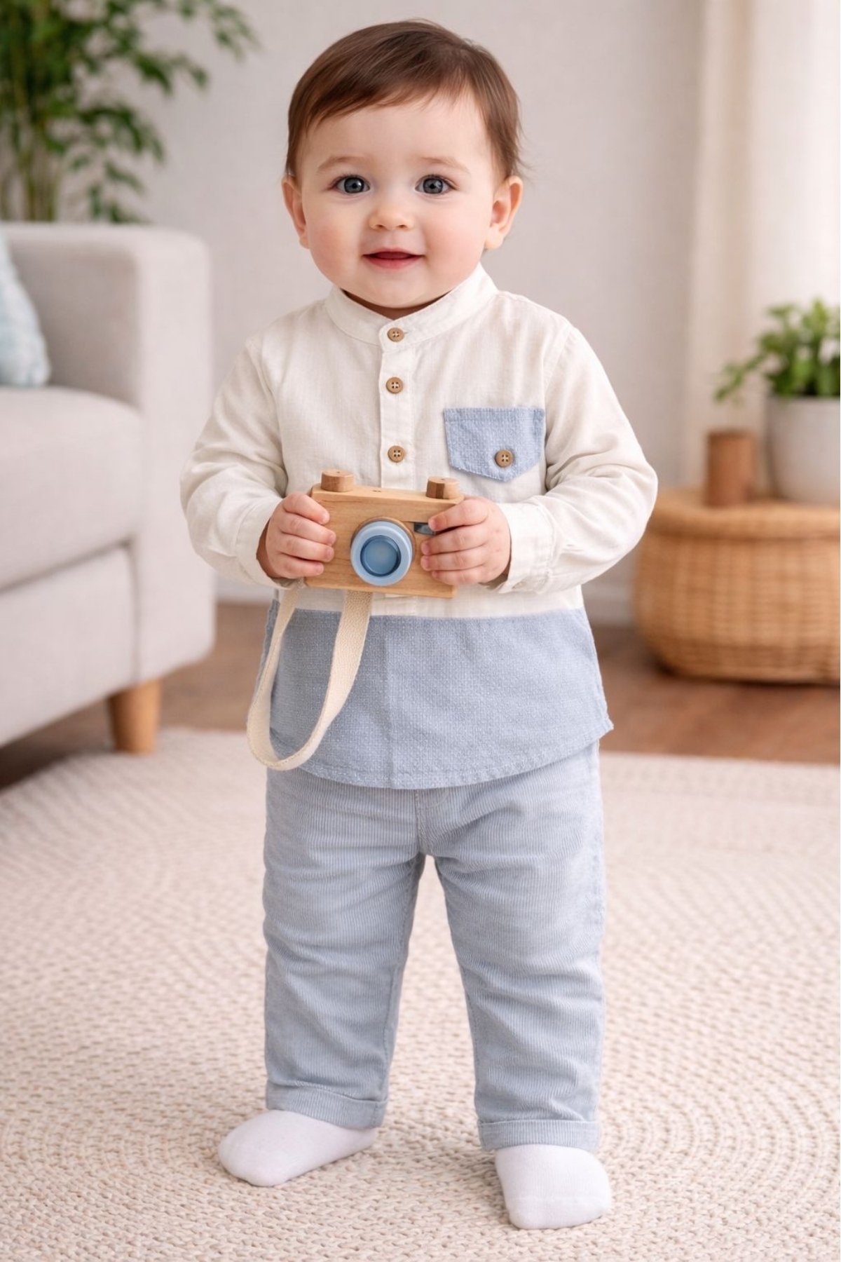 Gömlekli Alt Üst Erkek Takım