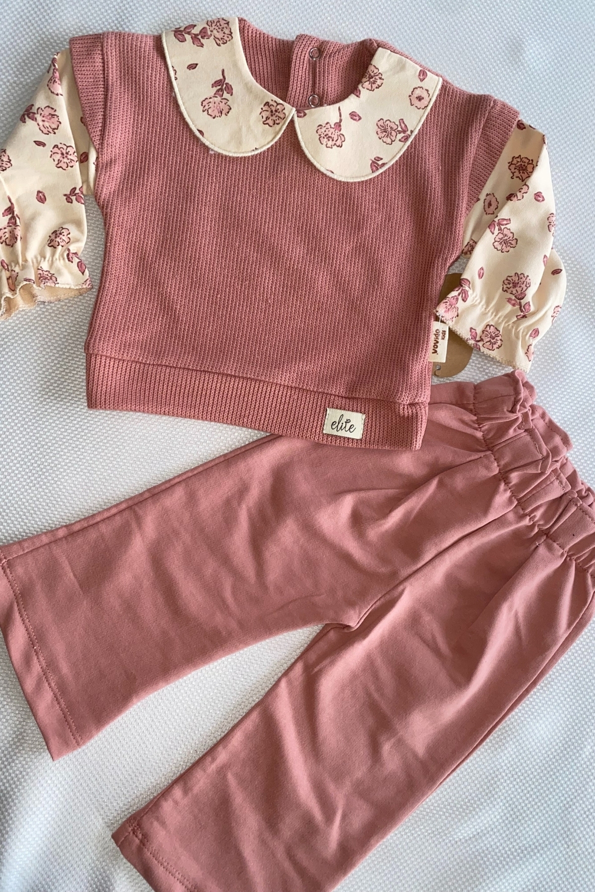 Gül Kurusu Kız Alt Üst Takım