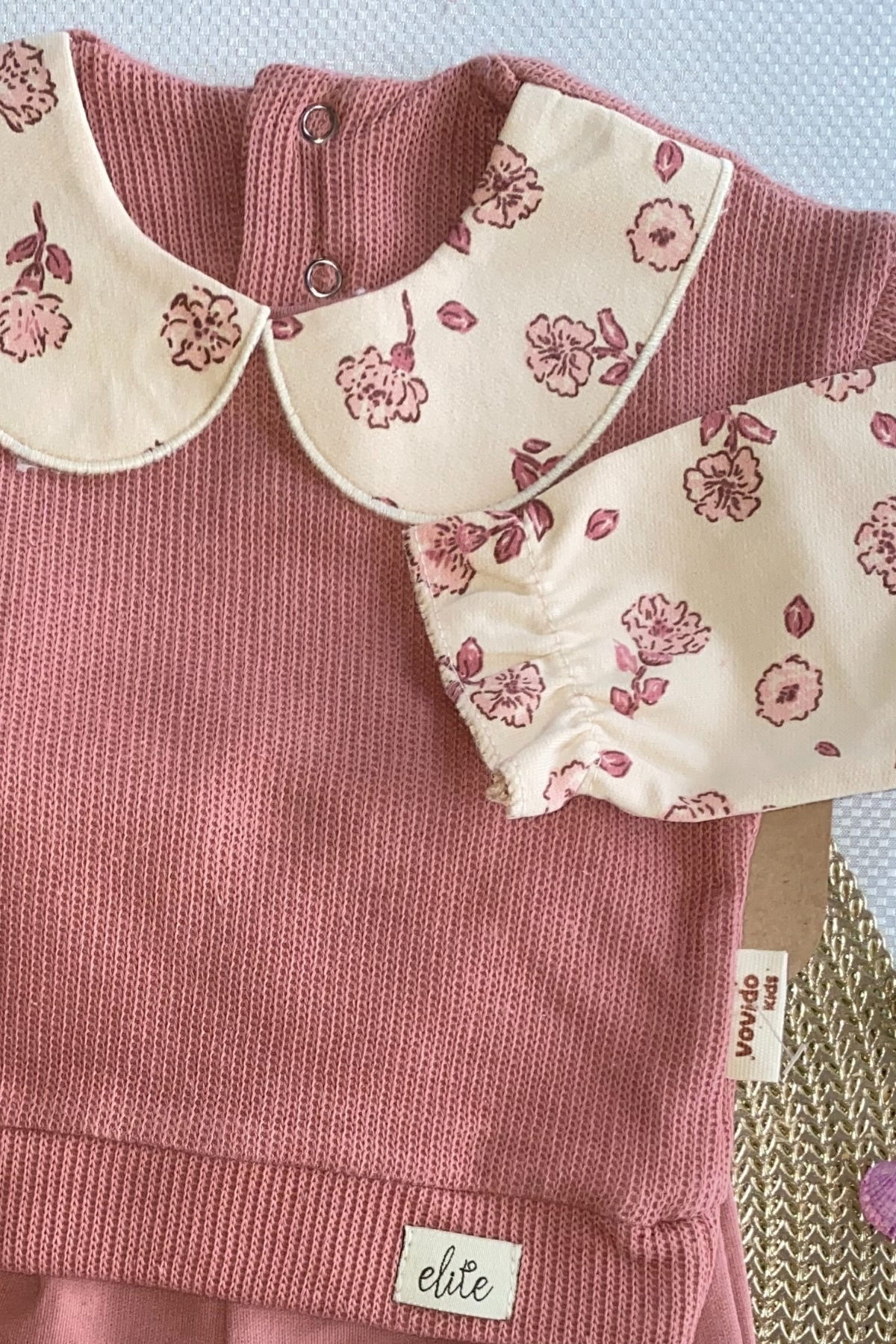 Gül Kurusu Kız Alt Üst Takım