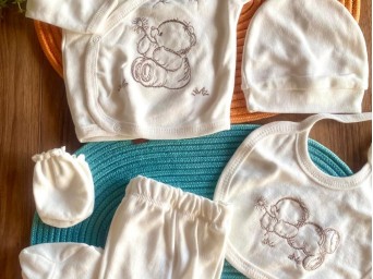 5'li Hastane Çıkış Seti Erkek