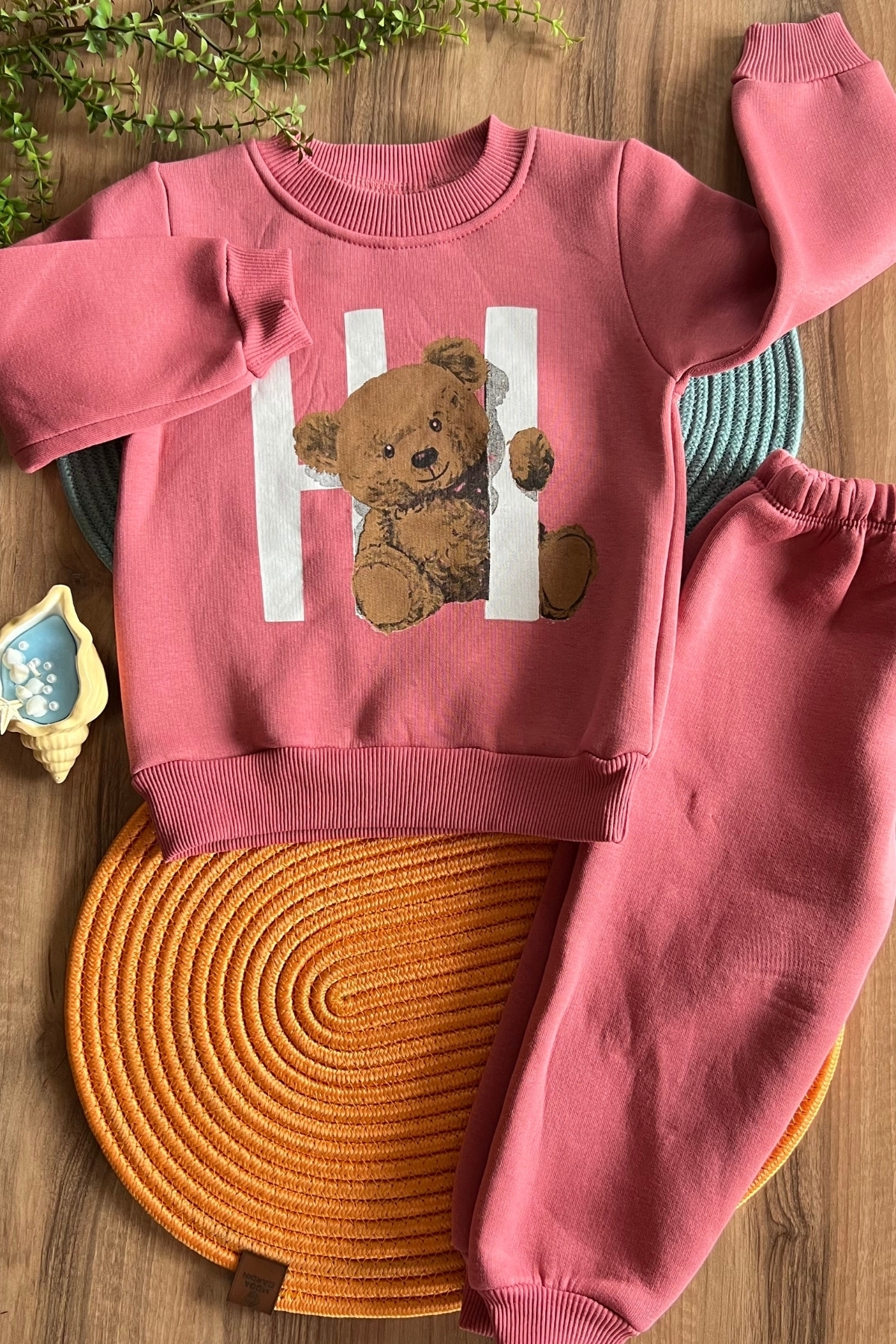 Şardonlu Pembe Alt Üst Takım