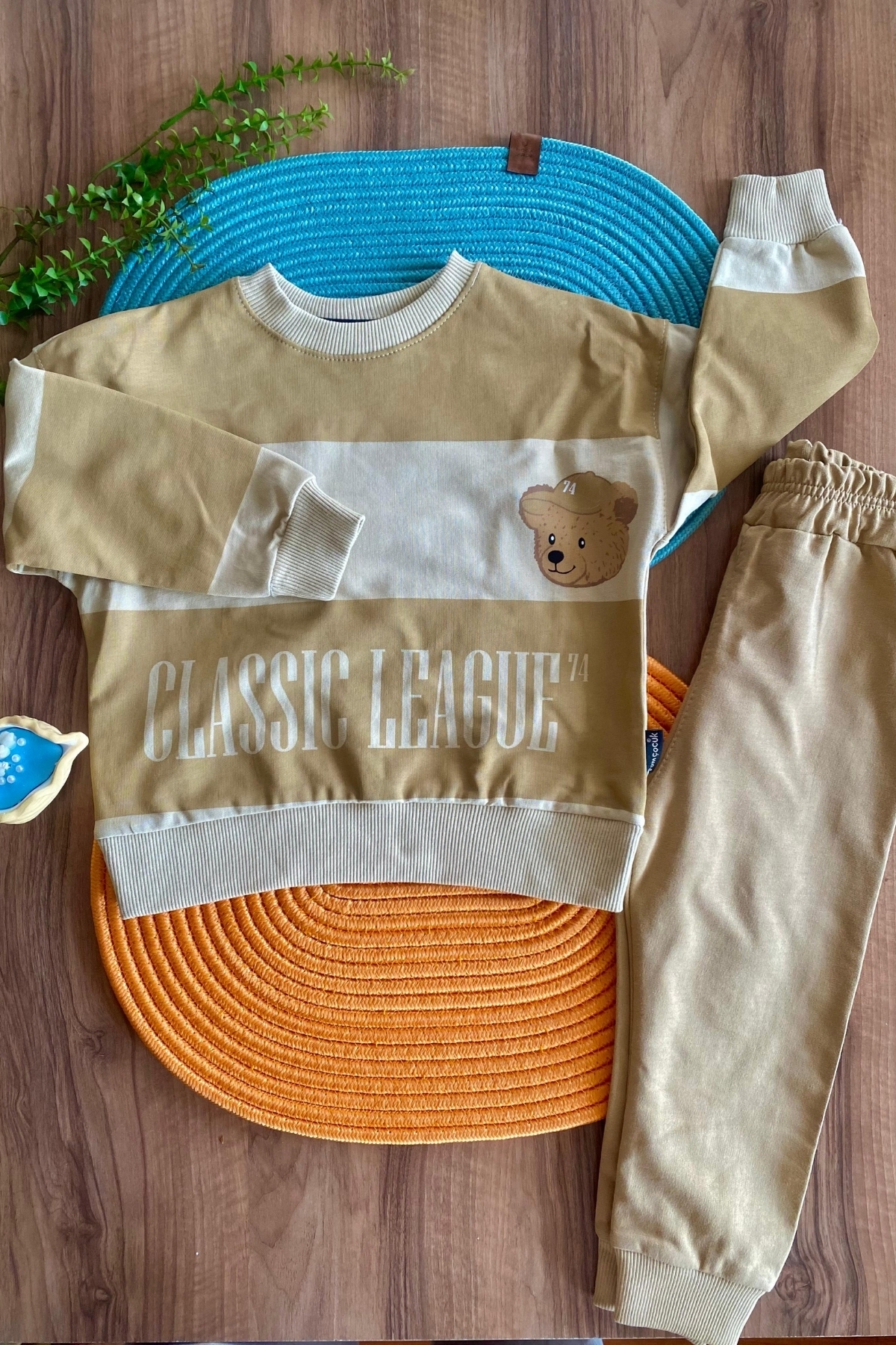 2'li Bej Çocuk Takım