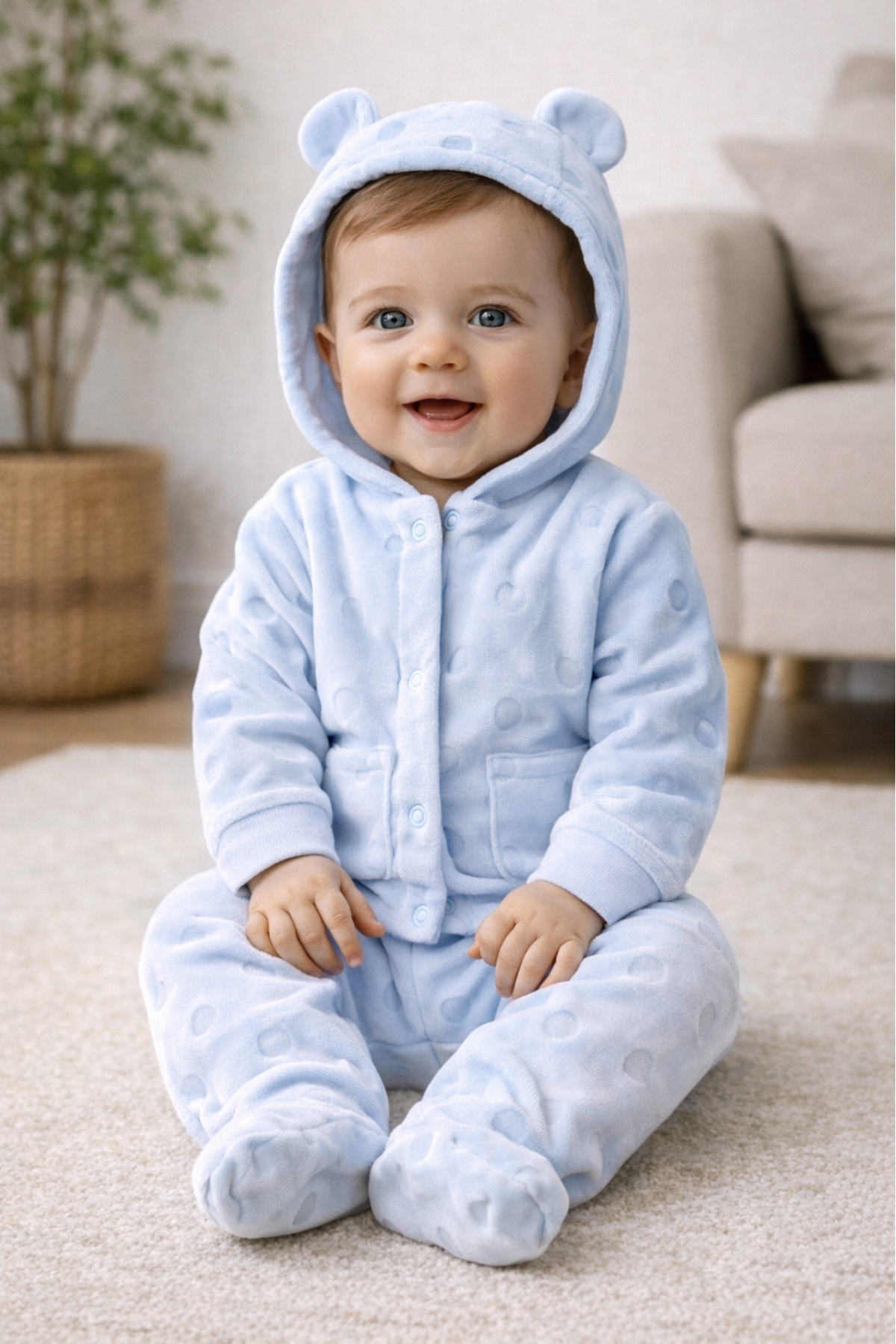 Kadife Ceketli Alt Üst Takım