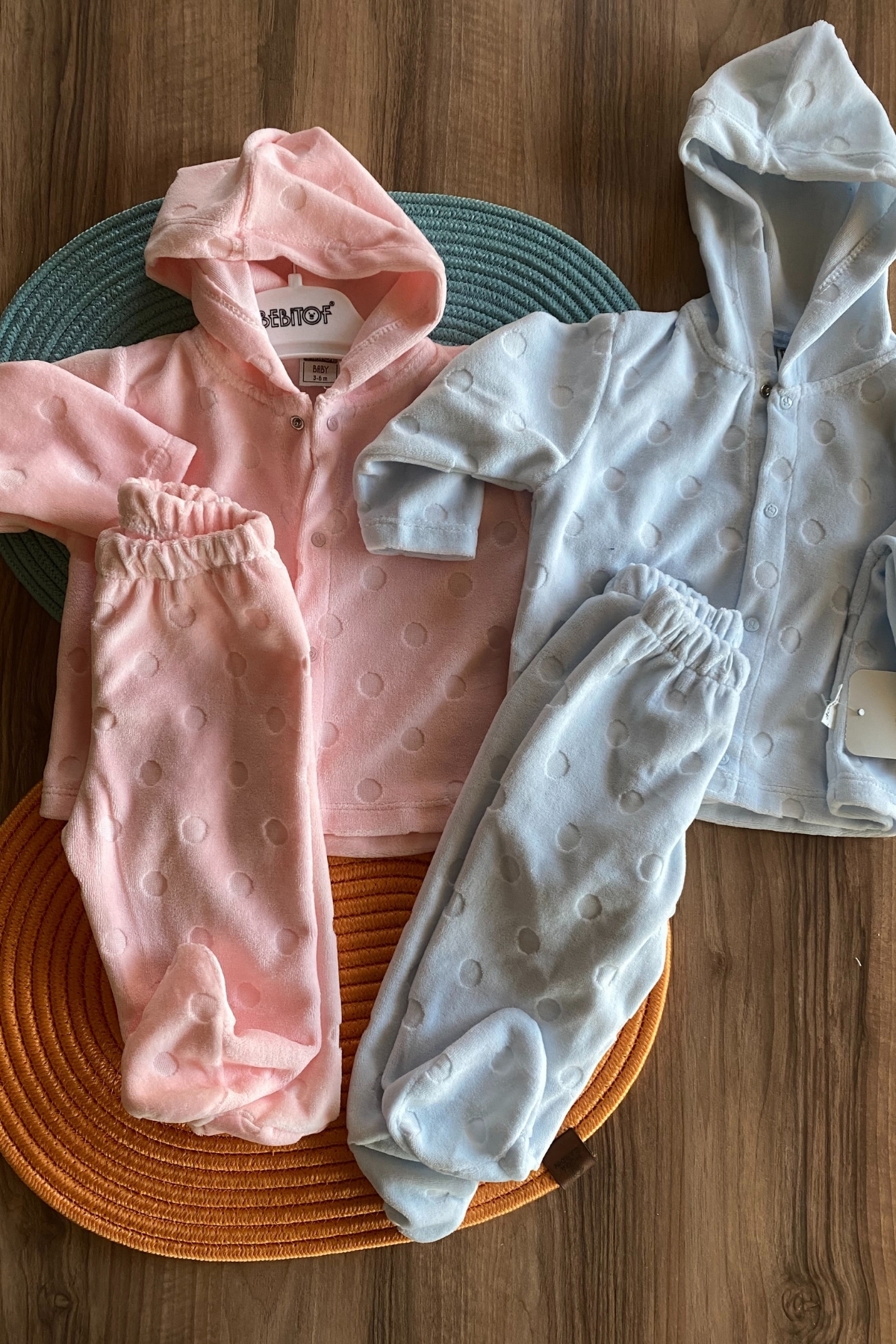 Kadife Ceketli Alt Üst Takım