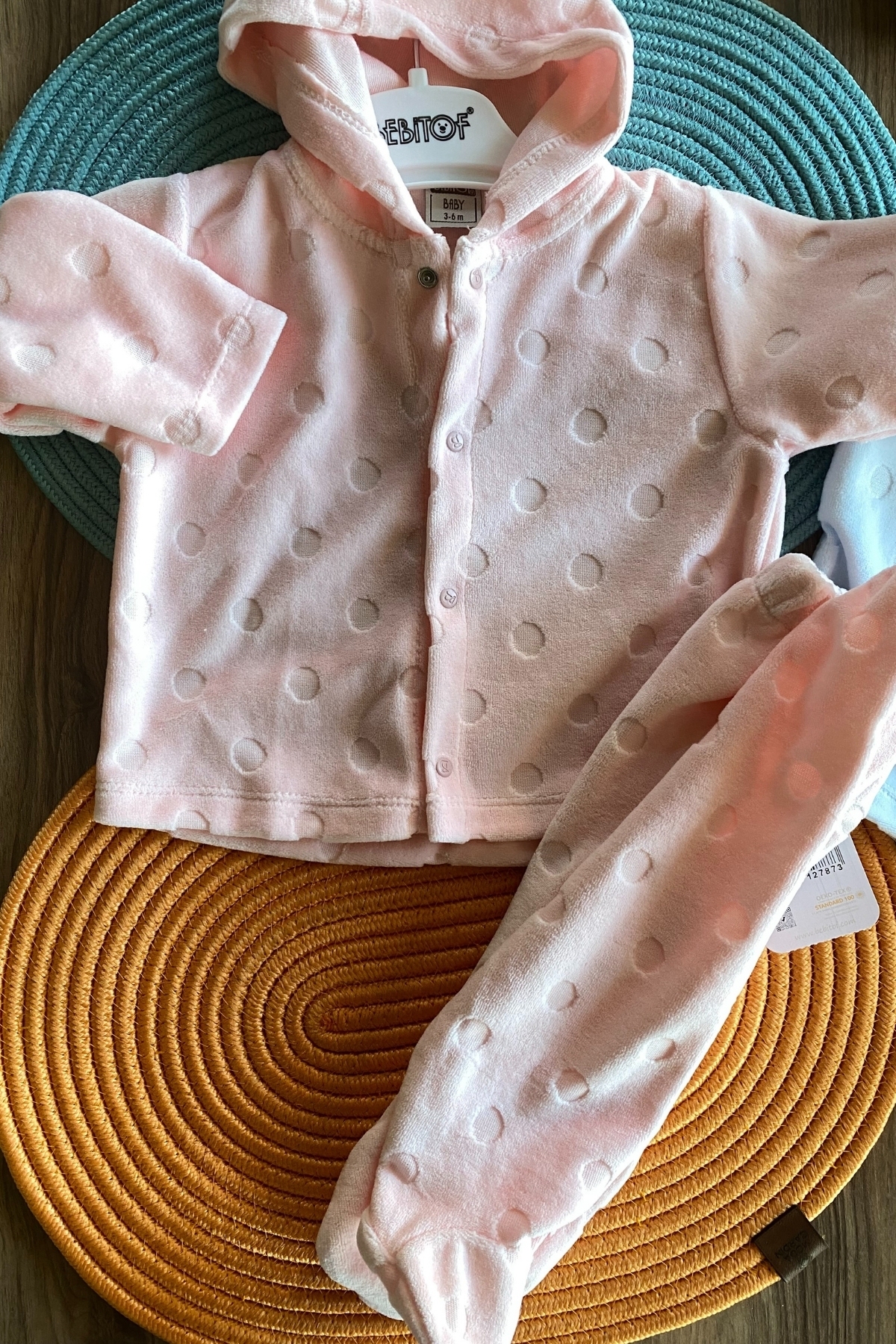 Kadife Ceketli Alt Üst Takım