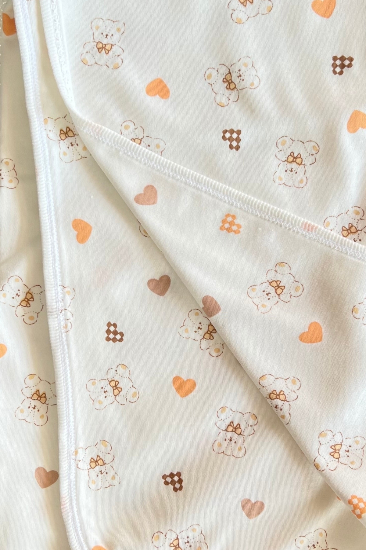 Kalpli Ayıcık Desen Penye Battaniye