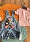 Kız Bebek DaffyDuck Salopet Takım