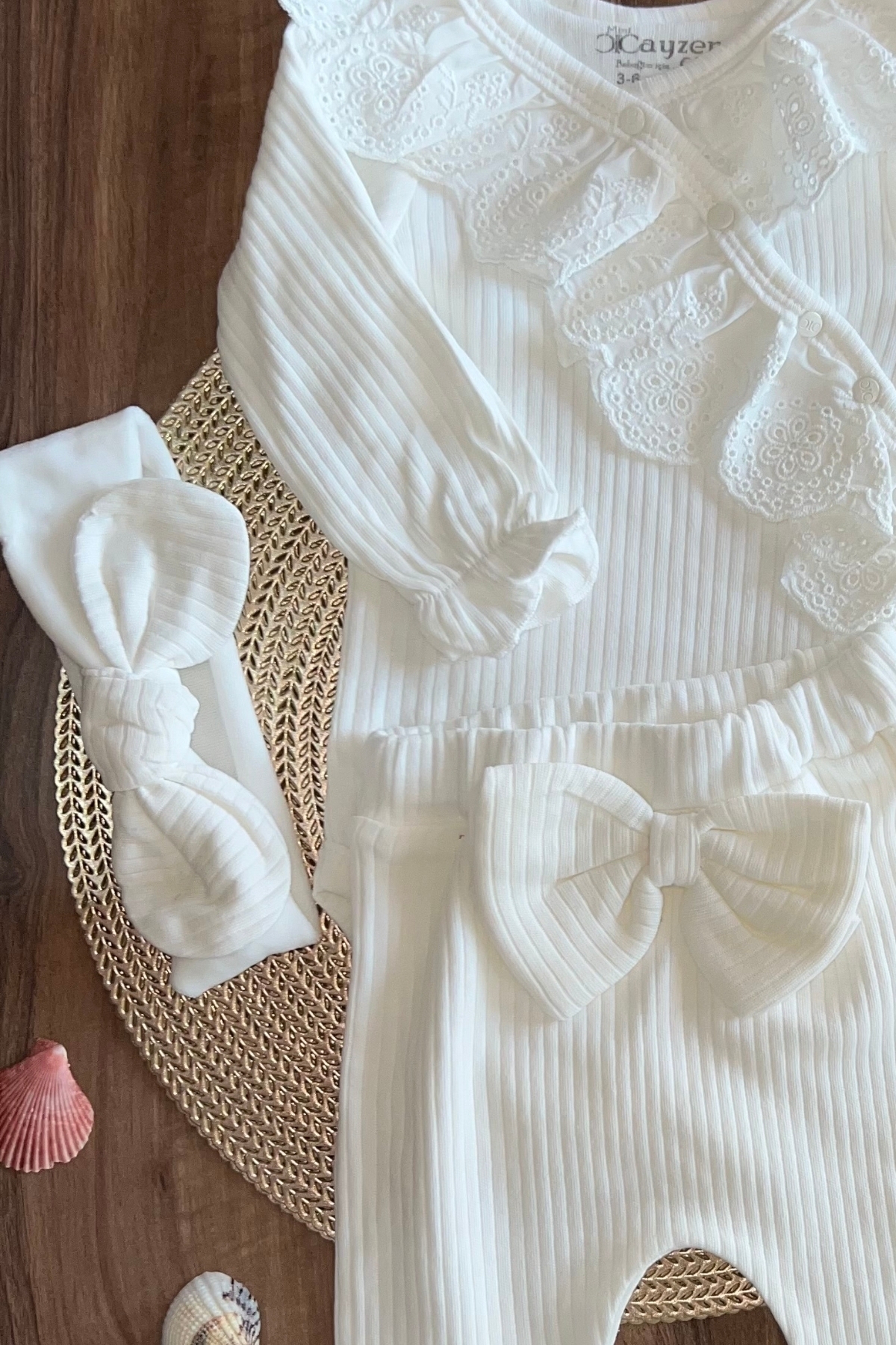 Kruvaze Yaka Kız Alt Üst Takım