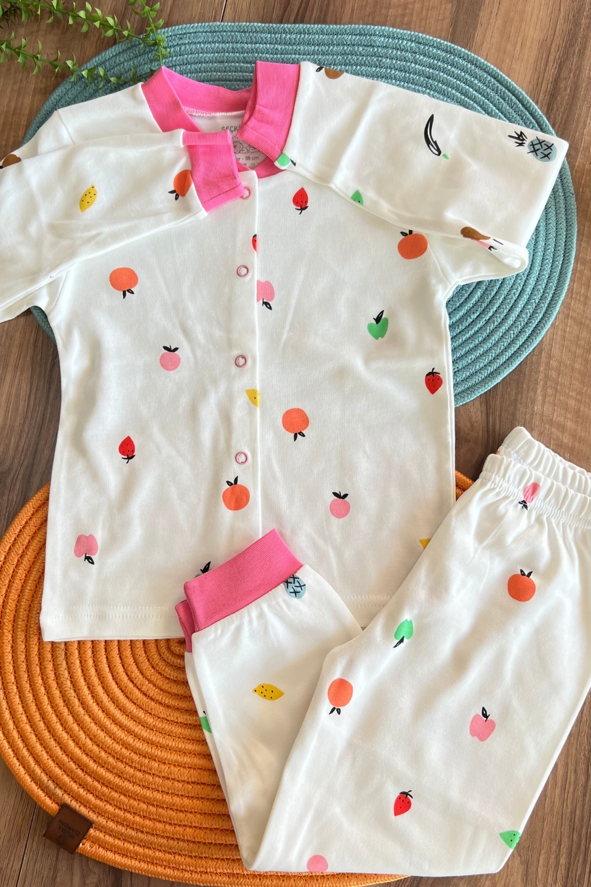 Meyve Desen Pijama Takımı