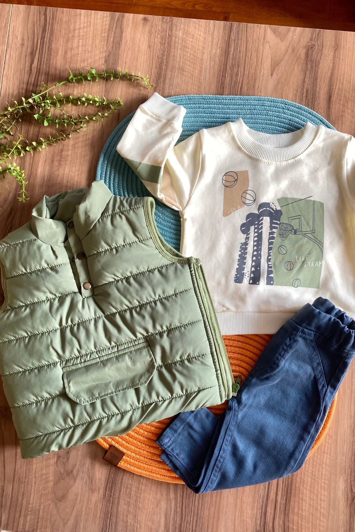 Şişme Yelekli 3'lü Takım