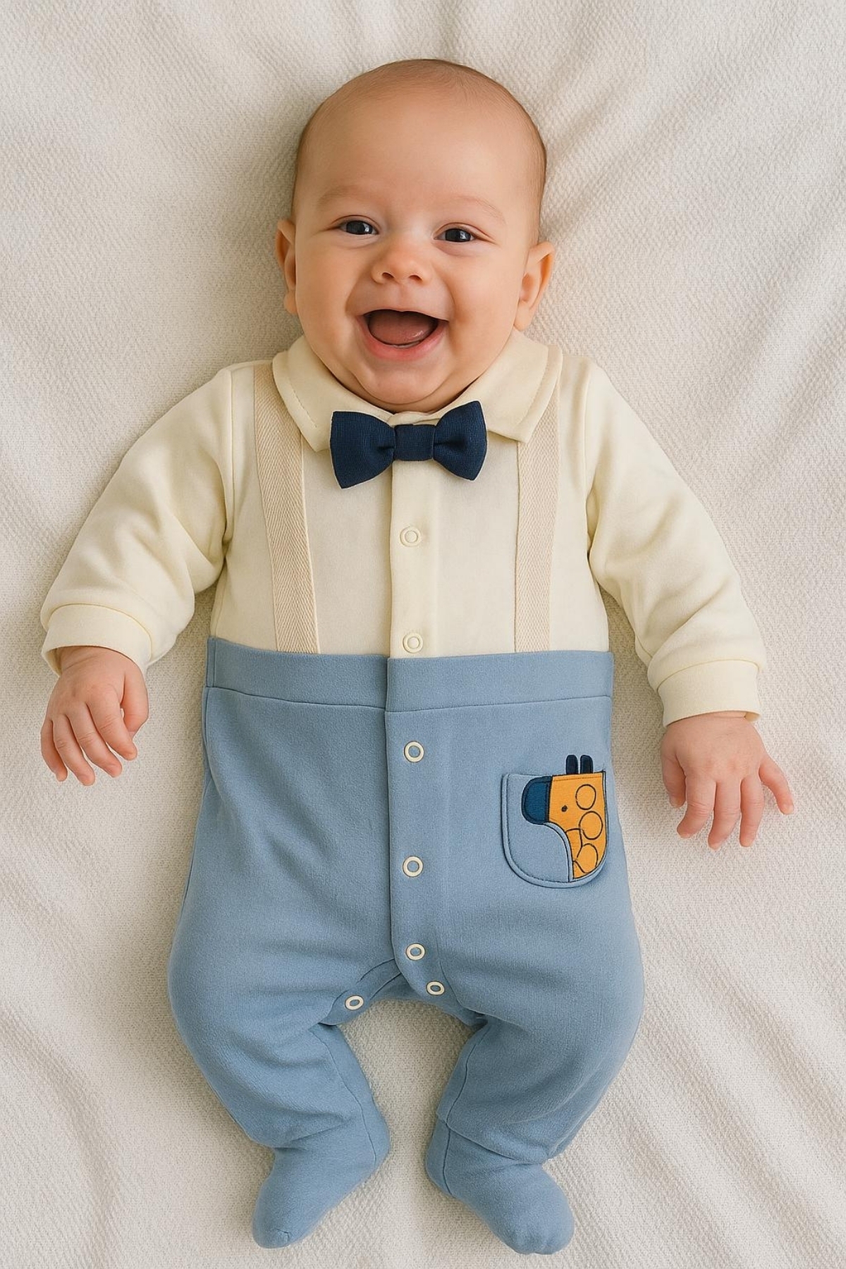 Papyon Detaylı Erkek Tulum