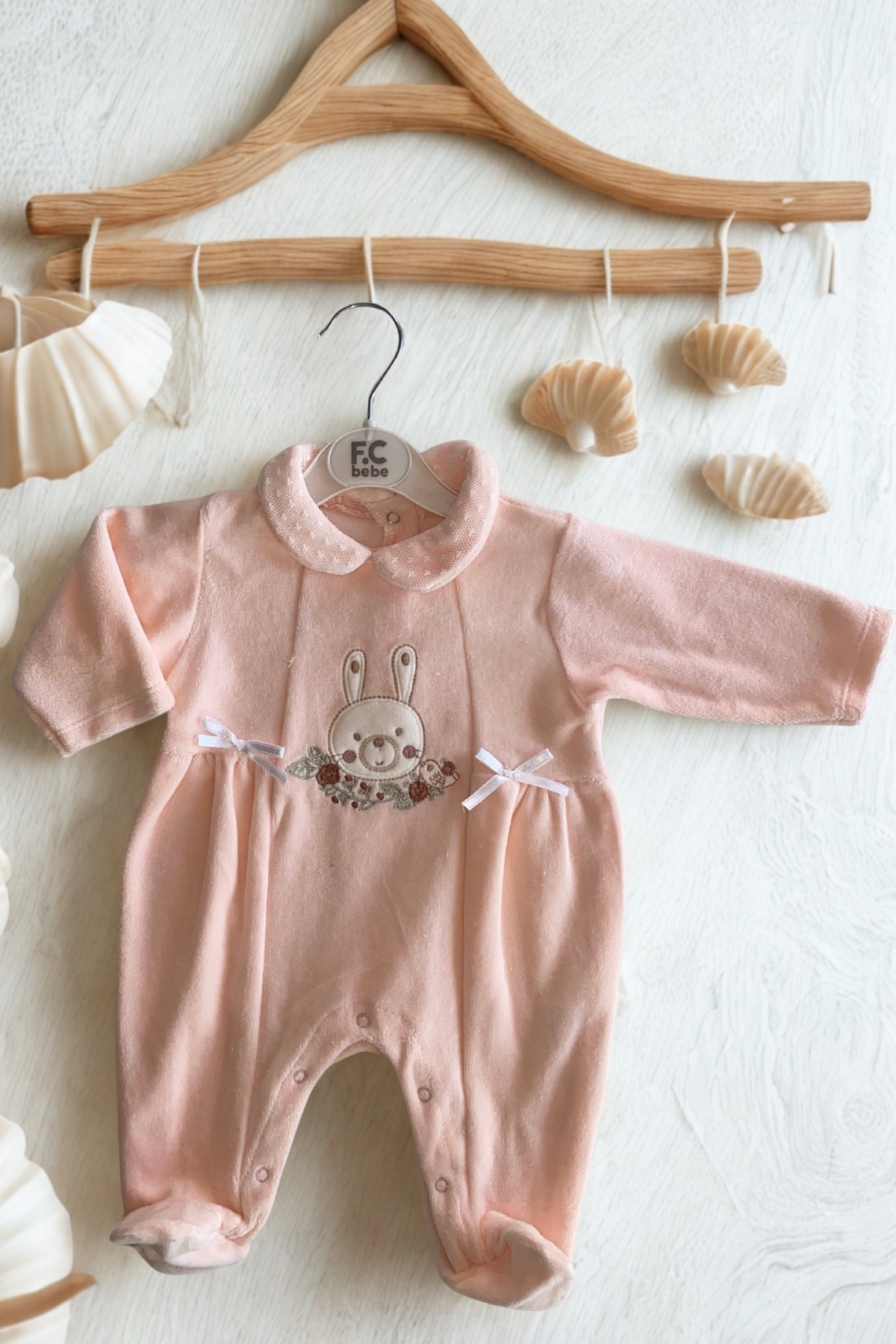 Tavşan Desenli Modern Tulum