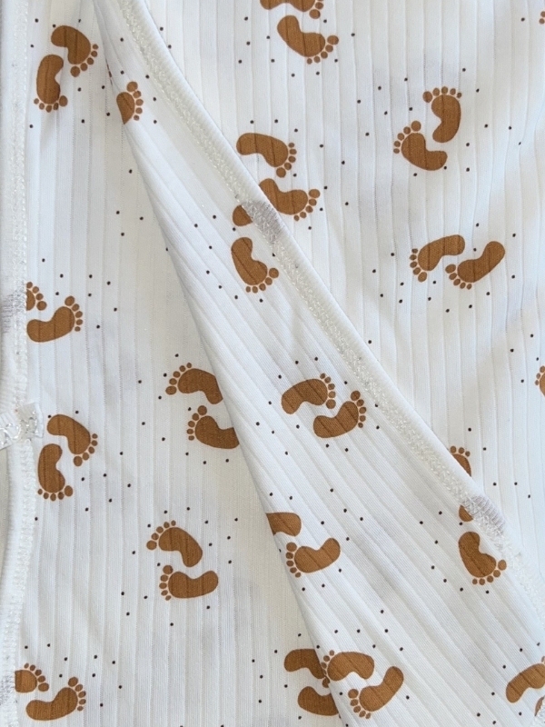 Ayak İzi Desen Penye Battaniye Ayak İzi Desen Penye Battaniye