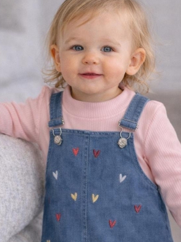 Kalpli Denim Jile Elbise