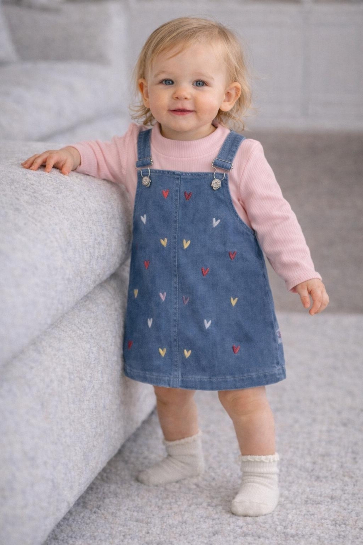 Kalpli Denim Jile Elbise