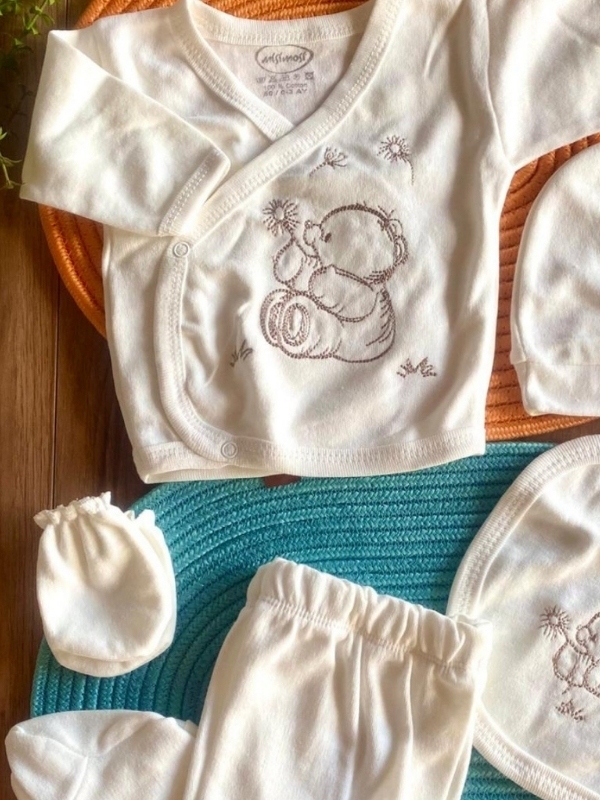 5'li Hastane Çıkış Seti Erkek