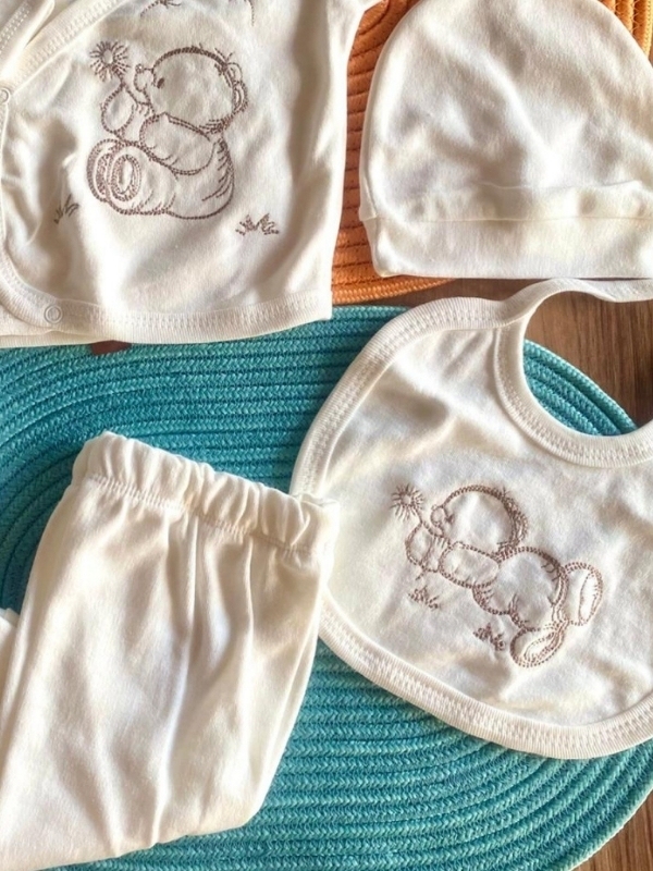 5'li Hastane Çıkış Seti Erkek