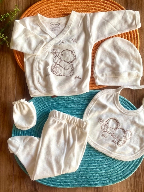 5'li Hastane Çıkış Seti Erkek