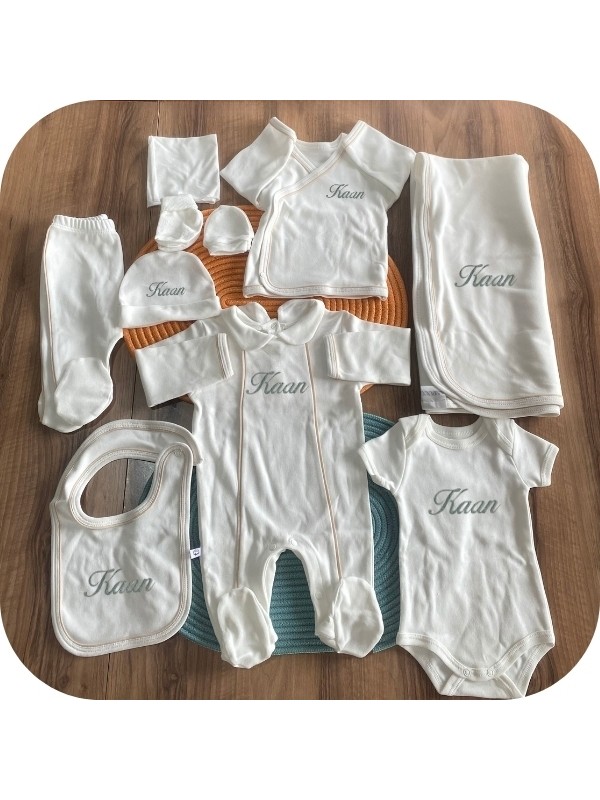 Nakışlı 10'lu Hastane Çıkış Seti