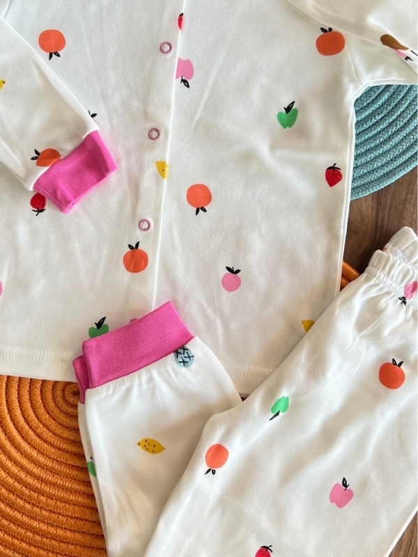 Meyve Desen Pijama Takımı