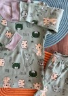 Kaplan Desen Pijama Takım