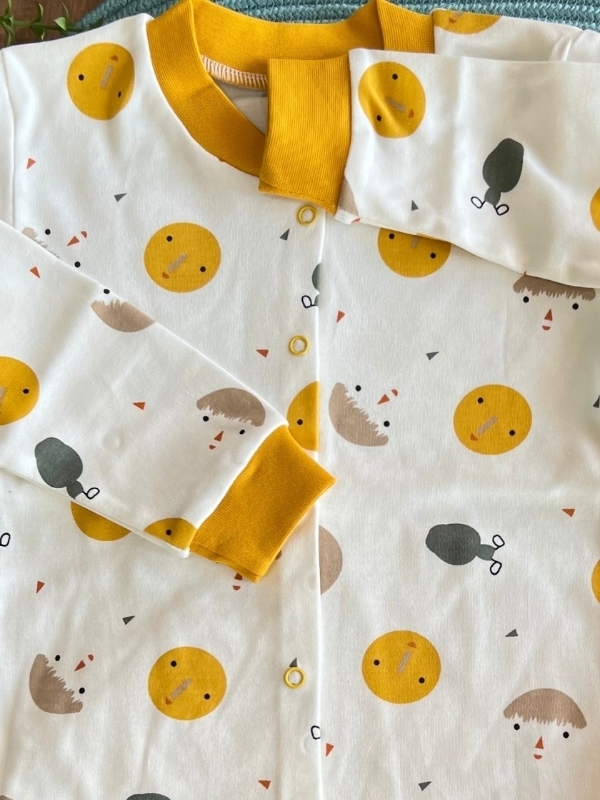 Emoji Desen Pijama Takımı