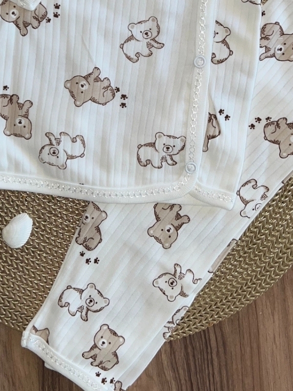 Bebek takım Ayıcık Desen