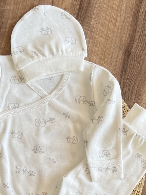 Fil Desen 3'lü Takım