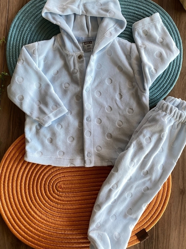 Kadife Ceketli Alt Üst Takım