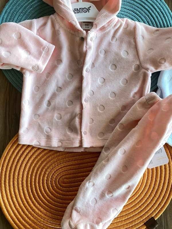 Kadife Ceketli Alt Üst Takım