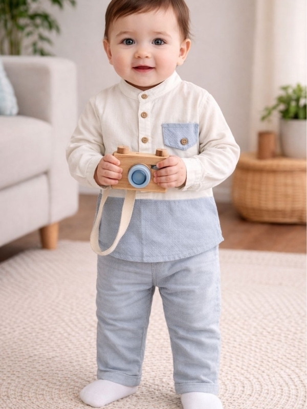 Gömlekli Alt Üst Erkek Takım