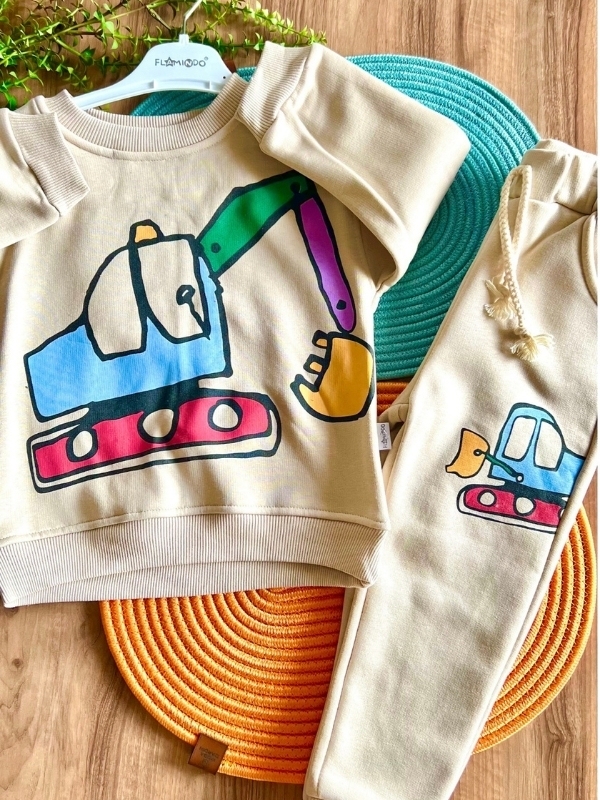 Şardonlu Kepçe Model Alt Üst Takım 