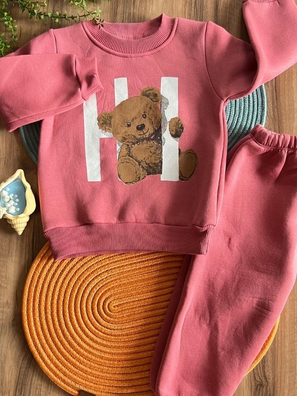 Şardonlu Pembe Alt Üst Takım