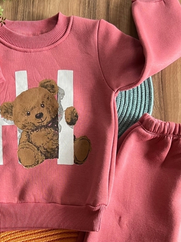 Şardonlu Pembe Alt Üst Takım