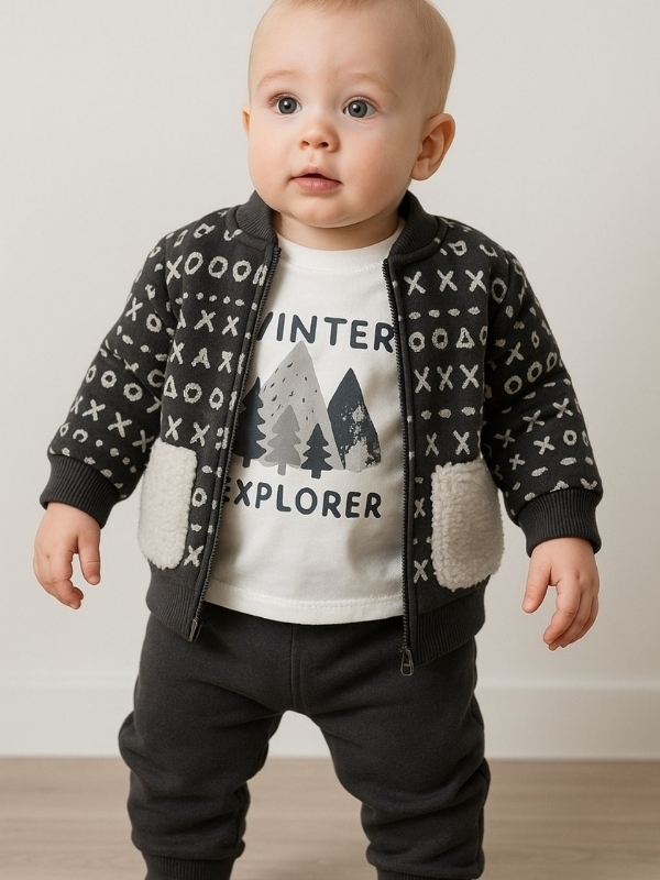 Ceketli 3'lü Erkek Takım