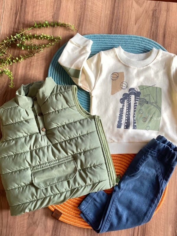 Şişme Yelekli 3'lü Takım