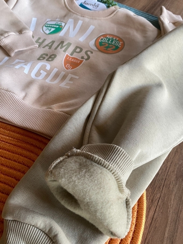 Mint Yeşili 3 İplik Erkek Alt Üst Takım