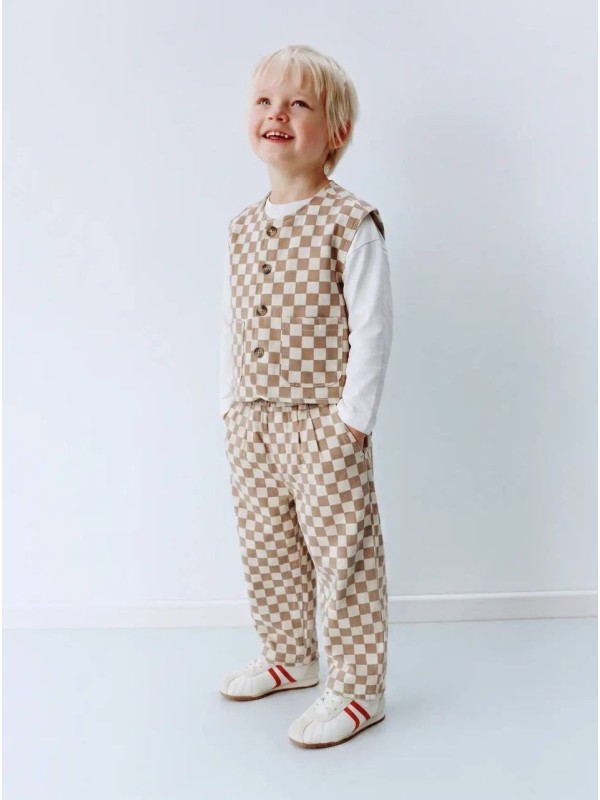 Dama Yelekli Set