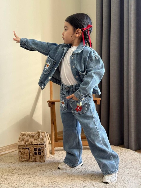 3lü Denim Takım 3lü Denim Takım