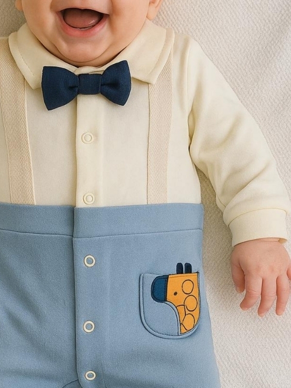 Papyon Detaylı Erkek Tulum