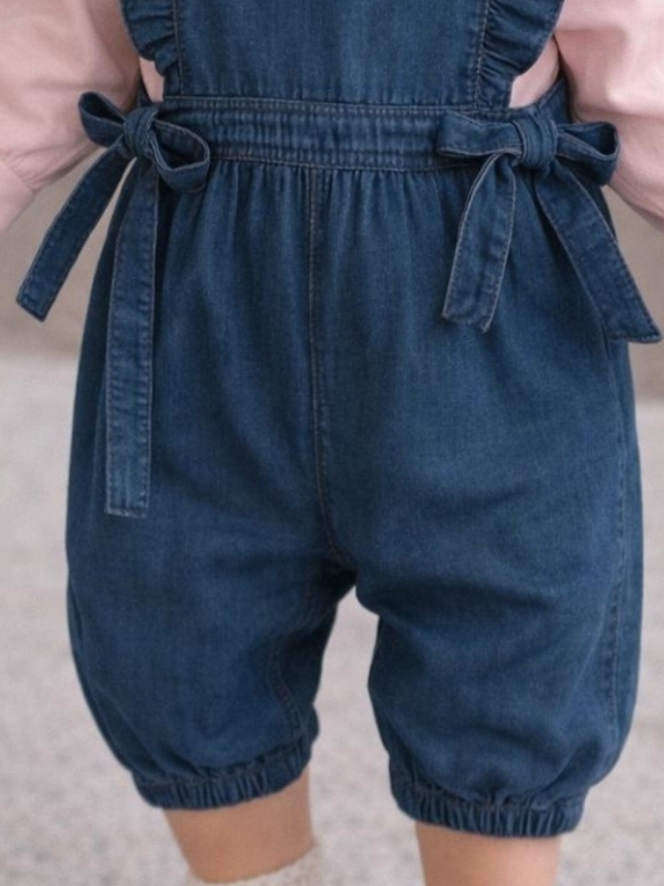 Kız Bebek Gömlekli Tulum