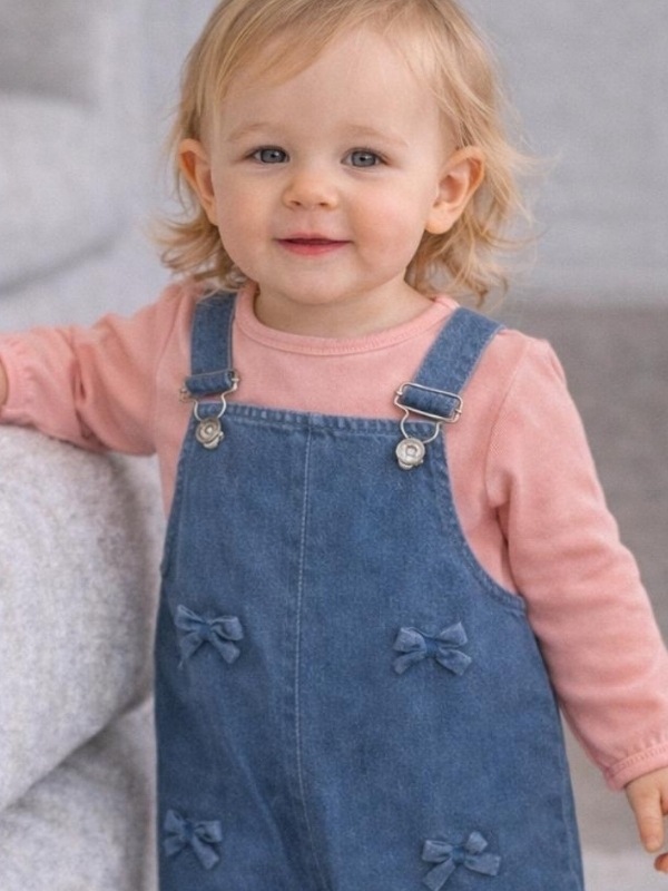 Kız Bebek Badili Salopet