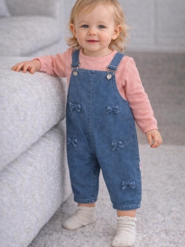 Kız Bebek Badili Salopet