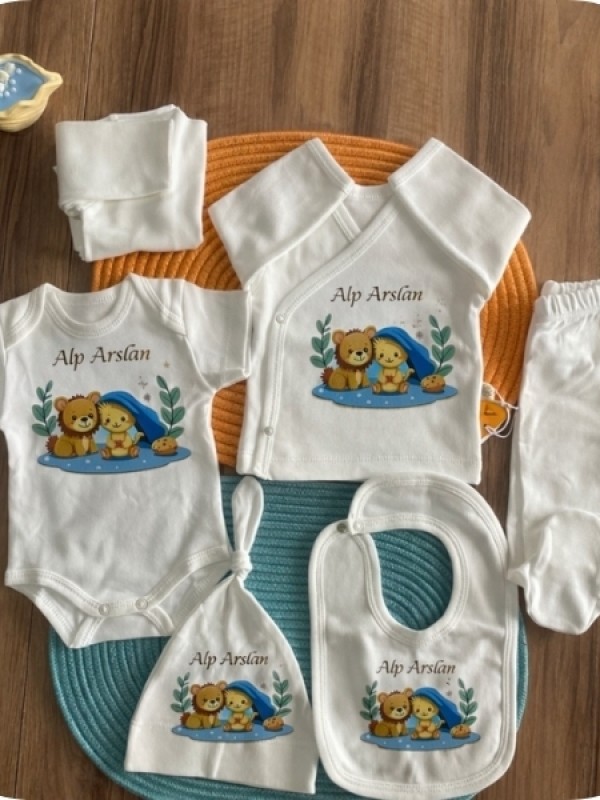 Baskı/Tasarım 6'lı Hastane Çıkış Seti